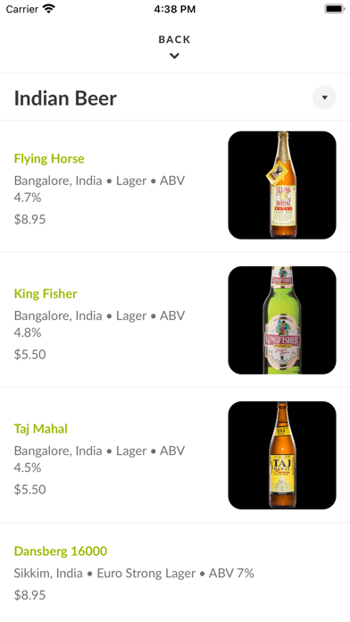 Coriander Flavors of India Screenshot