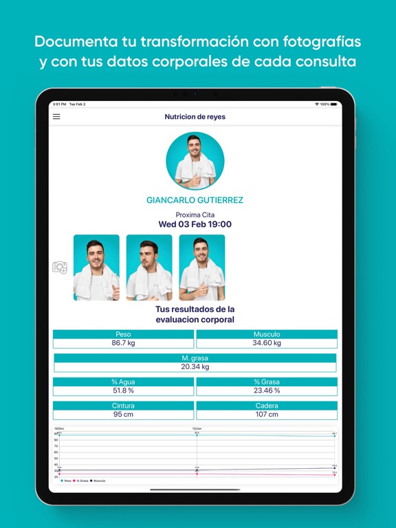 Screenshot #5 pour NutriApp - Nutricion de reyes