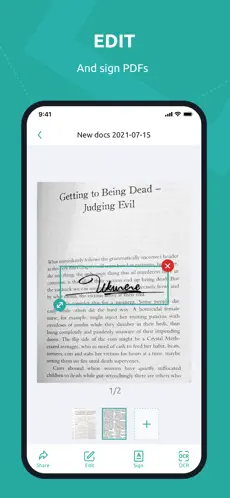 Captura de Pantalla 4 Scaner : Escanear Documento iphone