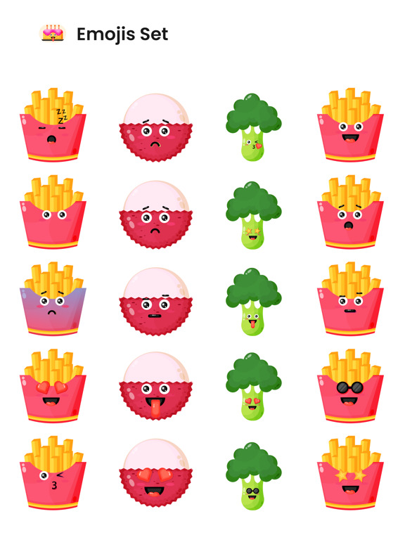 Screenshot #5 pour Emojis Set for iMessage