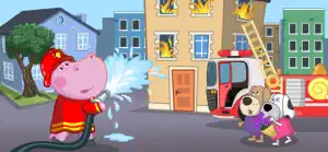 Adventure Hippo: Fire patrol screenshot #1 for iPhone