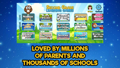 Second Grade Learning Games SE Screenshot