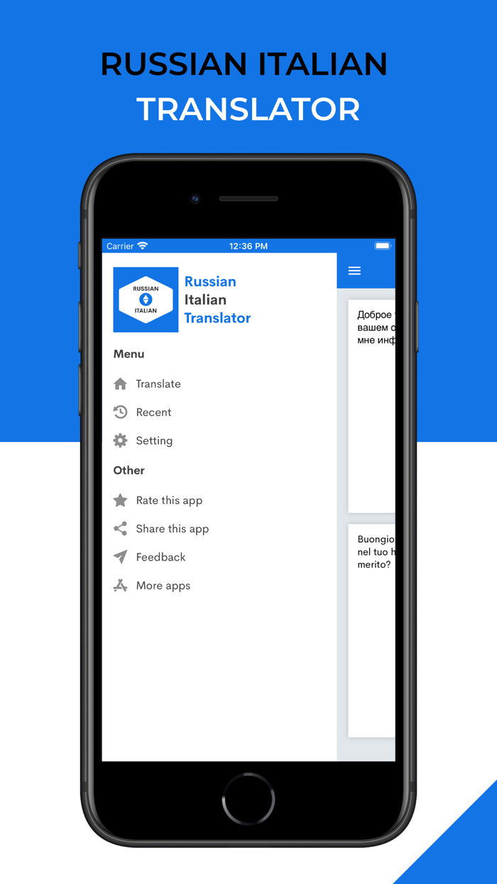 Russian Italian Translator