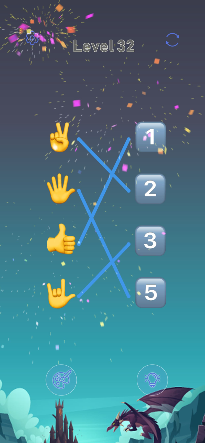 Connect Emoji Puzzle
