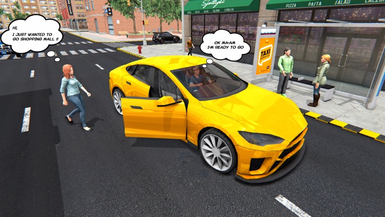 Rush Hour Yellow cab