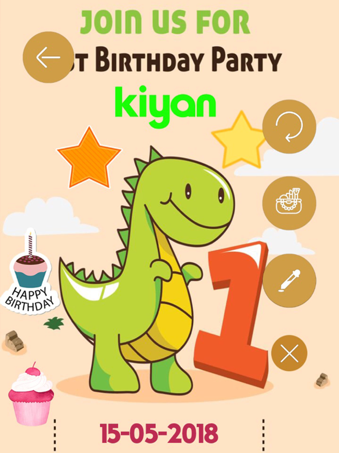 Birthday Invitation Cards HD