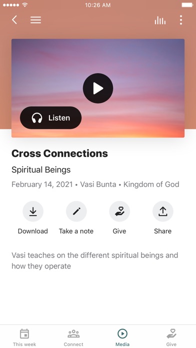 Cross Connections Church Screenshot