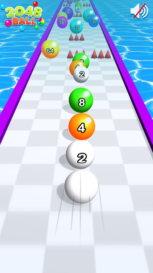2048 Balls - Color Ball Run - 1.5 - (iOS)