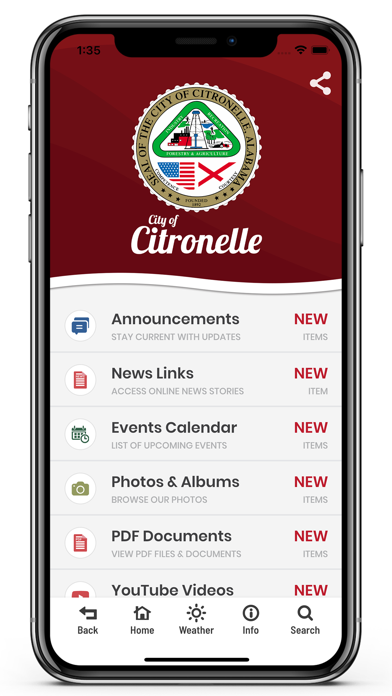 City of Citronelle Screenshot
