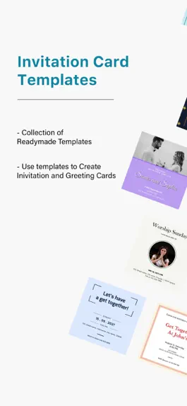 Game screenshot Invitation Card Maker-Greeting mod apk