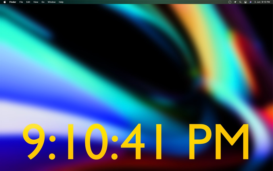 #5. ClockDesk (macOS) 由: Henning Hagmann