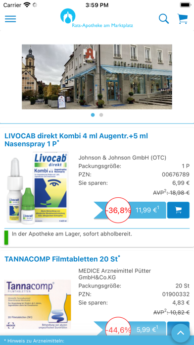 Ratsapotheke am Marktplatz Screenshot
