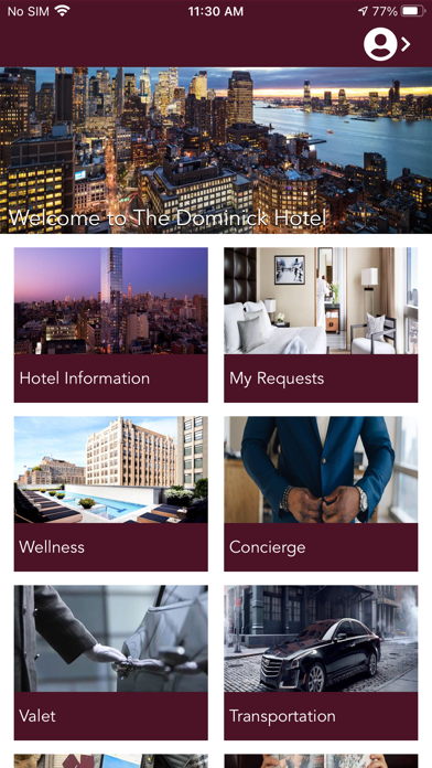 The Dominick Hotel Screenshot
