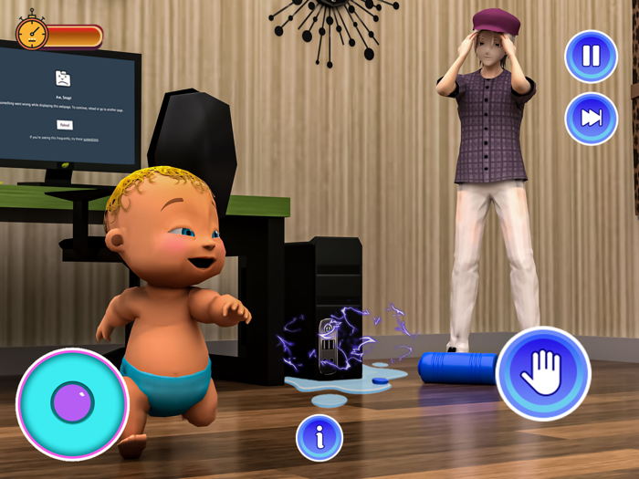 Twins Baby Care and Newborn Game