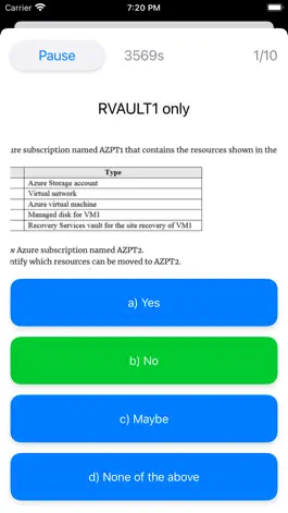 Game screenshot AZ-104 Practice Exam apk