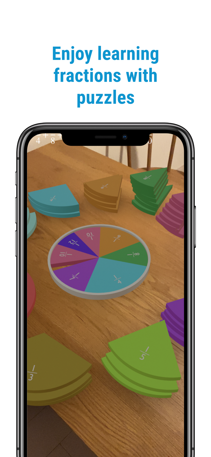 Fraction Puzzle AR