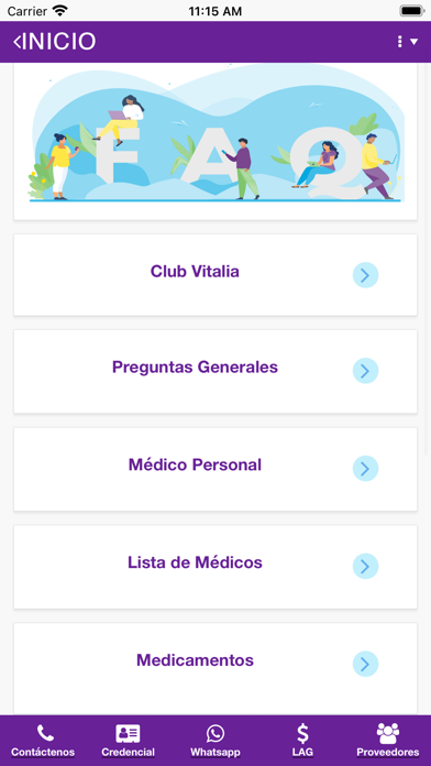 Vitalia+Salud Screenshot