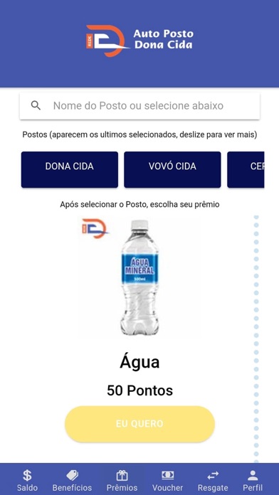 Dona Cida Fidelidade Screenshot