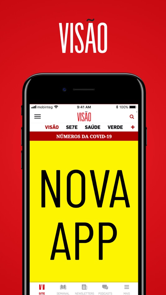 #1. VISÃO Revista (iOS) Podle: Trust in News