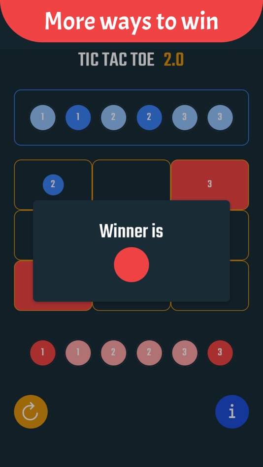 #5. Tic Tac Toe 2.0 ∙ (iOS) 由: Ion Korol