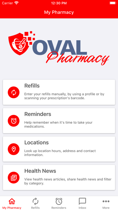 Oval Pharmacy Screenshot