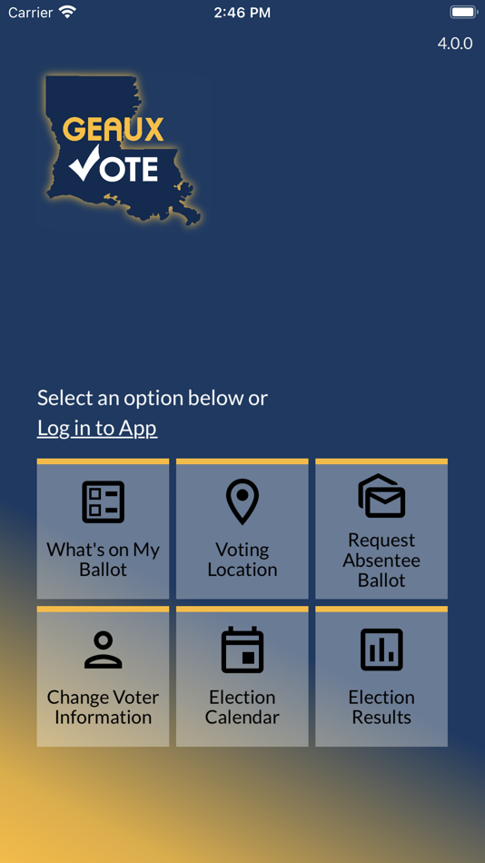 #1. GeauxVote Mobile (iOS) Podle: Louisiana Secretary of State