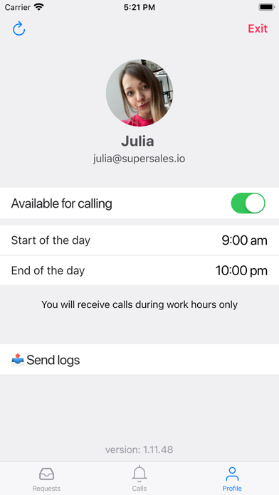 SuperSales Agent Screenshot