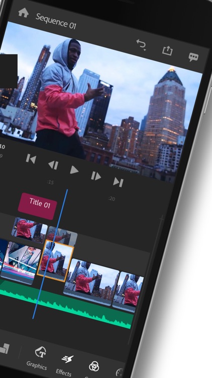 Adobe Premiere Rush:Edit Video