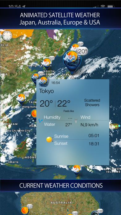 Typhoon  台風情報·嵐経路図·サイ... screenshot1