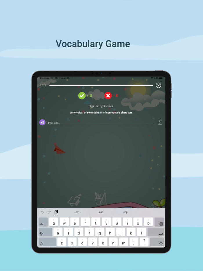 EVocabulary - Learn new words