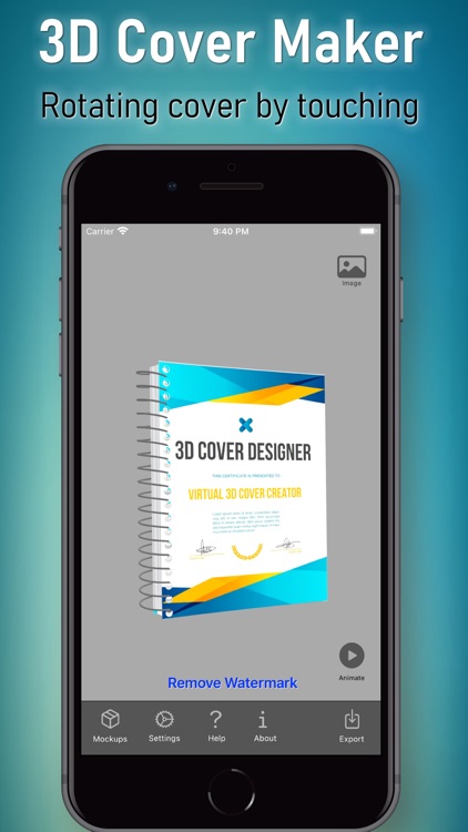 3D Cover Maker - Book Cover screenshot-2