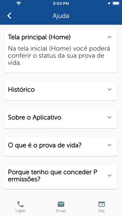 Recadastramento MBPrev Screenshot