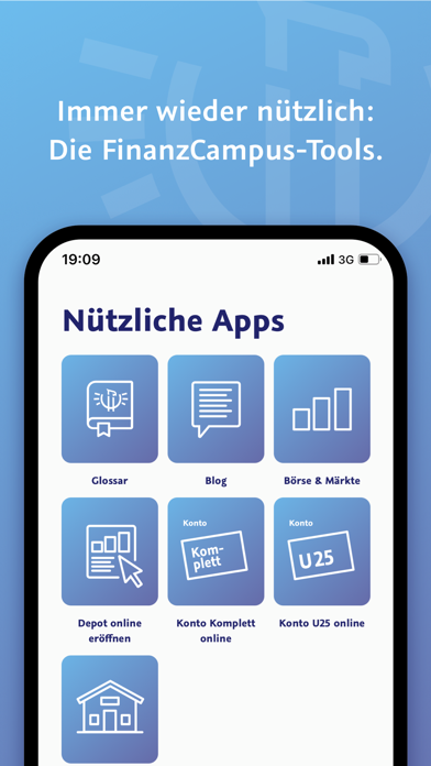 Die FinanzCampus App Screenshot