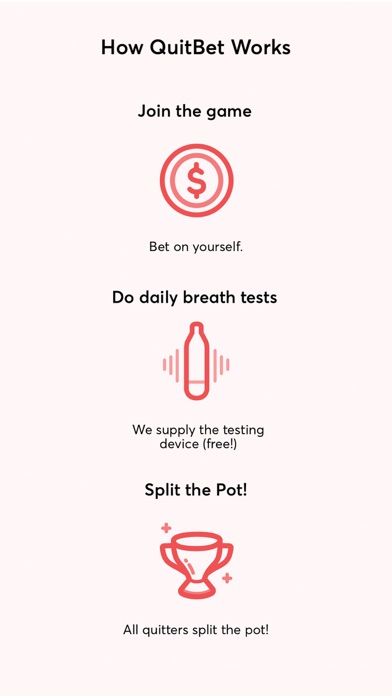 QuitBet Screenshot