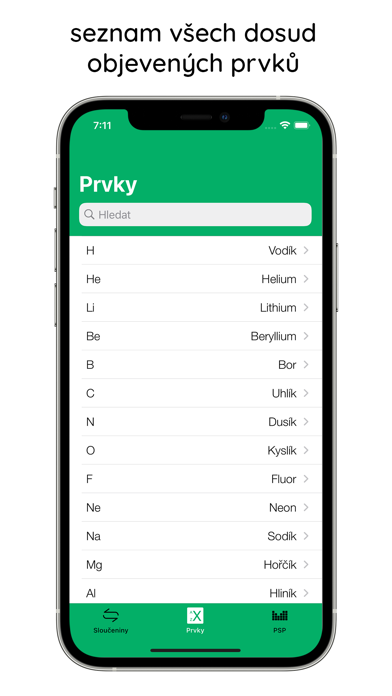 Chemie do kapsy Screenshot