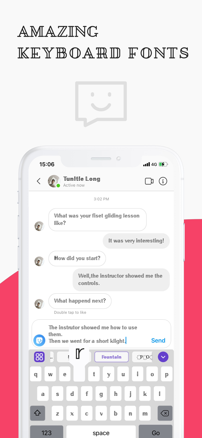 Buzzer Fonts Cursive Keyboard