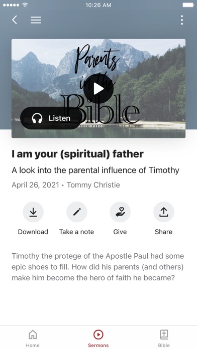 Grace Community Church CC Screenshot