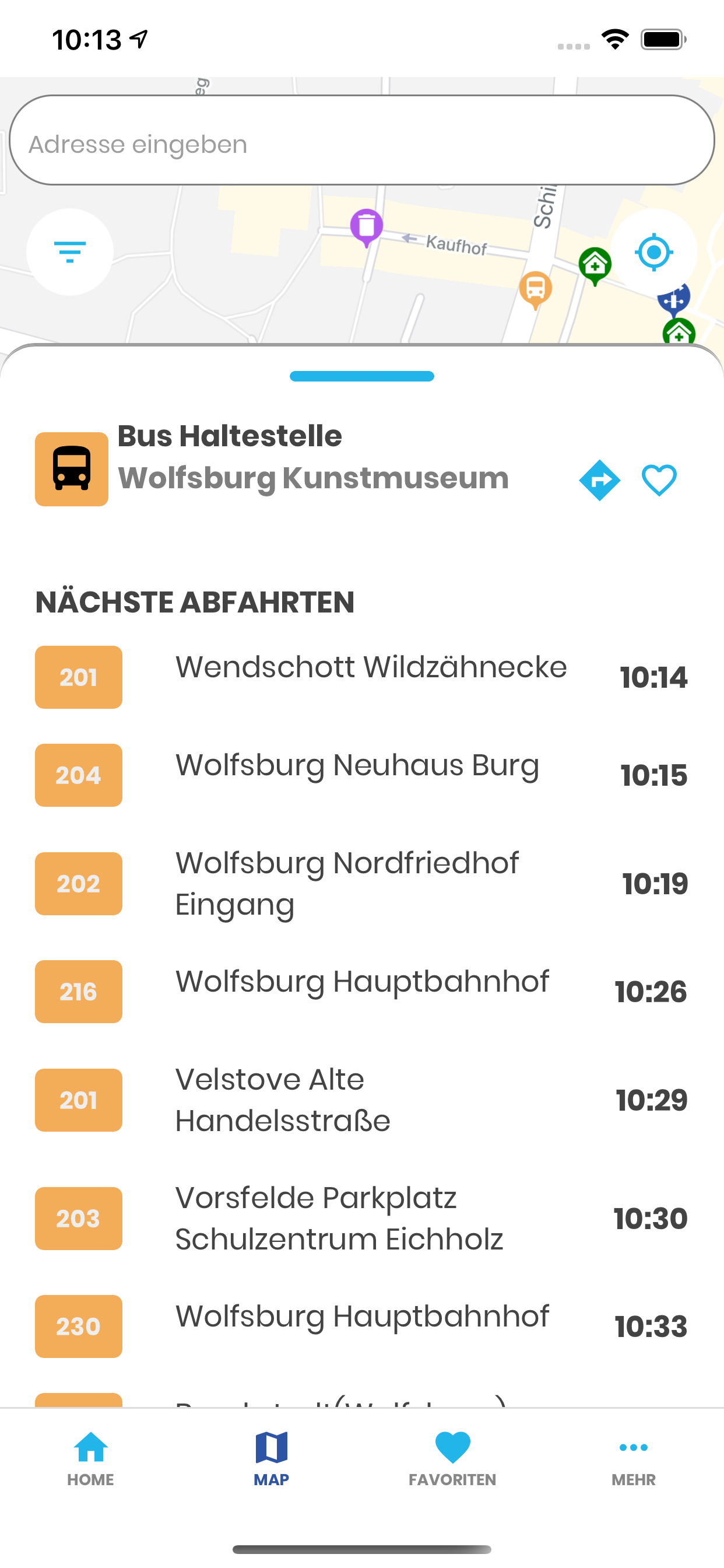 Wolfsburg-App
