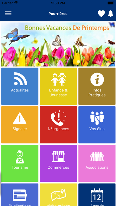 L'appli Pourrières Screenshot