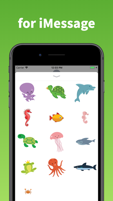 Screenshot #3 pour Animals & Fish stickers emoji