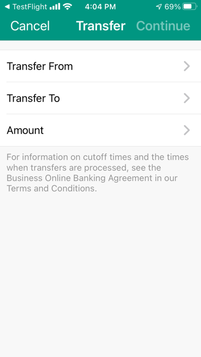 Bus blueharbor bank mobile Screenshot