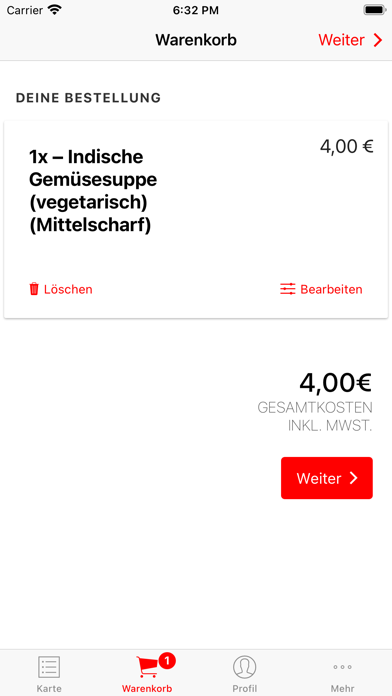 Curry Hut Montabaur Screenshot