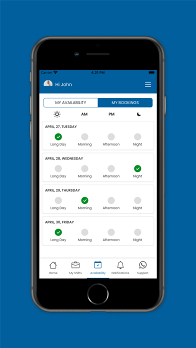 Care Plus Recruit Screenshot