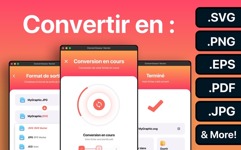 Screenshot #1 pour Le Convertisseur Vector □