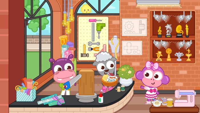 Papo Town School Life