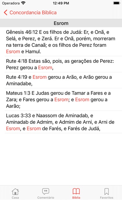 Concordância da Bíblia screenshot-5