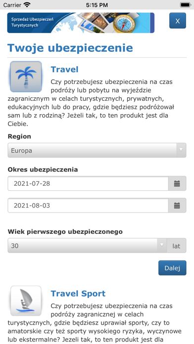 euroTICKET Screenshot