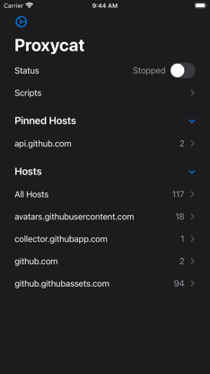 Proxycat screenshot 1