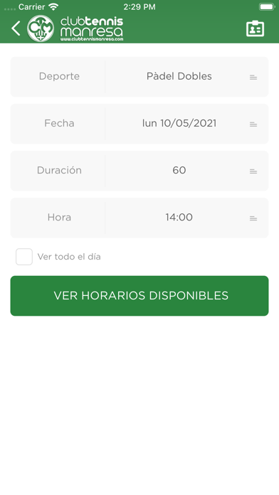 Club Tennis Manresa Screenshot
