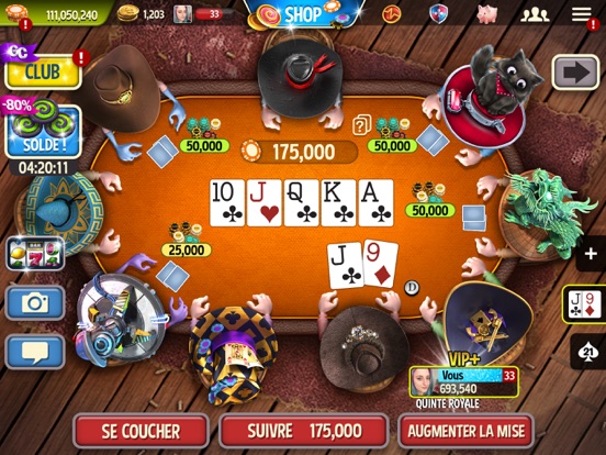 Screenshot #4 pour Governor of Poker 3 - En ligne